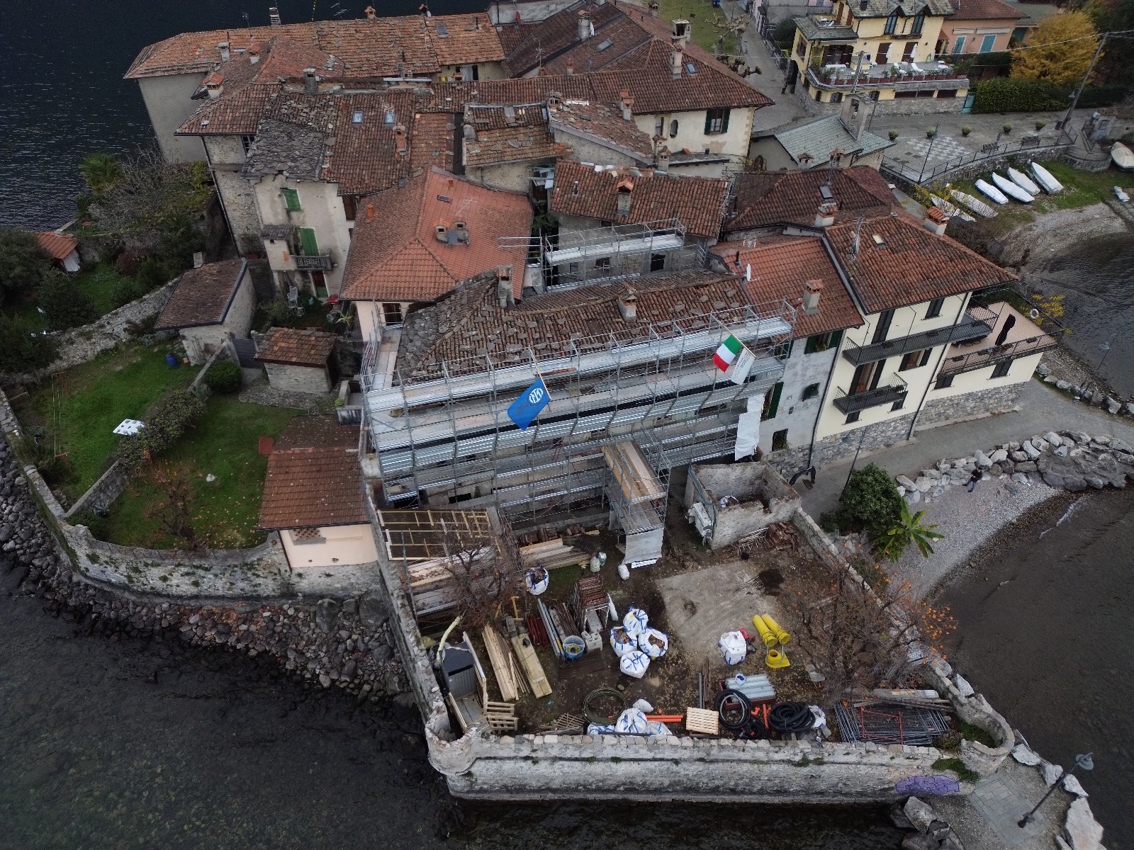 Ristrutturazione castello di Lierna
